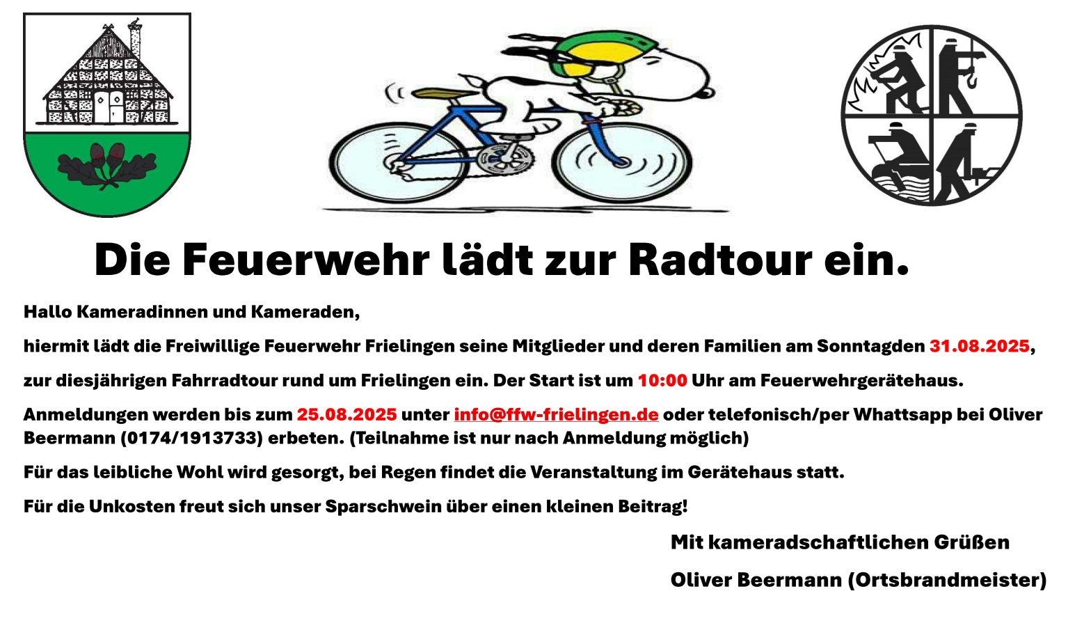 Radtour 2025